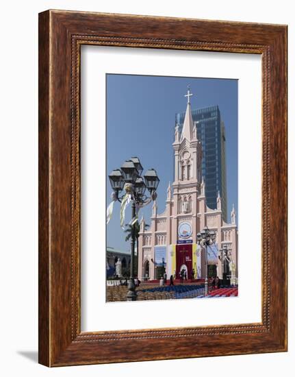 Cathedral, Danang, Vietnam, Indochina, Southeast Asia, Asia-Rolf Richardson-Framed Photographic Print