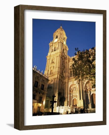 Cathedral Dating from the 16th to 18th Centuries, Malaga, Andalucia, Spain-Christopher Rennie-Framed Photographic Print