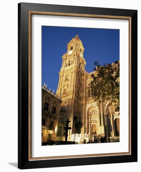 Cathedral Dating from the 16th to 18th Centuries, Malaga, Andalucia, Spain-Christopher Rennie-Framed Photographic Print