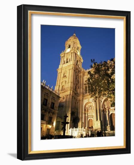 Cathedral Dating from the 16th to 18th Centuries, Malaga, Andalucia, Spain-Christopher Rennie-Framed Photographic Print