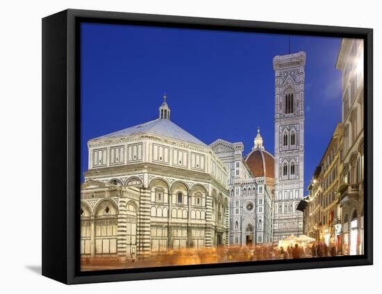 Cathedral (Duomo), Florence, UNESCO World Heritage Site, Tuscany, Italy, Europe-Vincenzo Lombardo-Framed Premier Image Canvas