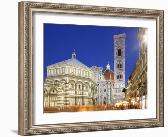 Cathedral (Duomo), Florence, UNESCO World Heritage Site, Tuscany, Italy, Europe-Vincenzo Lombardo-Framed Photographic Print