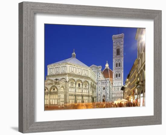 Cathedral (Duomo), Florence, UNESCO World Heritage Site, Tuscany, Italy, Europe-Vincenzo Lombardo-Framed Photographic Print