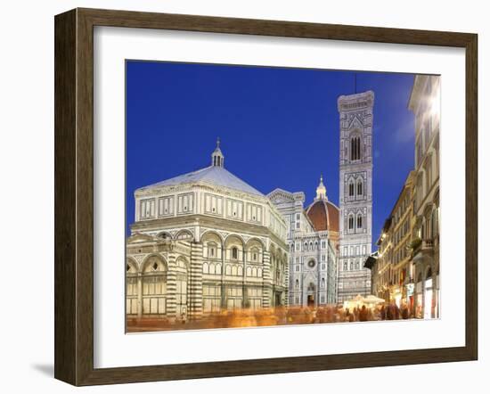 Cathedral (Duomo), Florence, UNESCO World Heritage Site, Tuscany, Italy, Europe-Vincenzo Lombardo-Framed Photographic Print