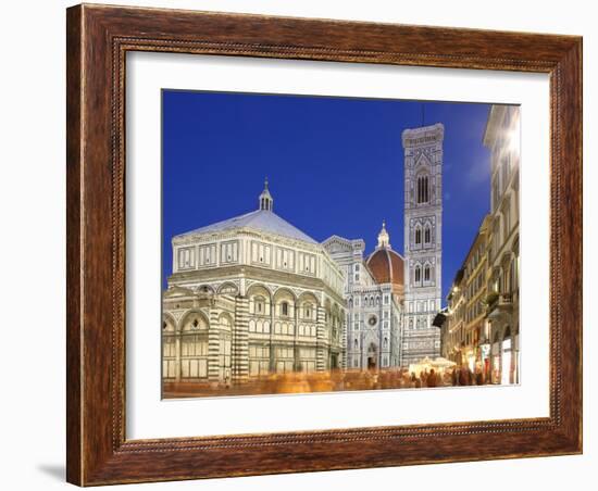 Cathedral (Duomo), Florence, UNESCO World Heritage Site, Tuscany, Italy, Europe-Vincenzo Lombardo-Framed Photographic Print