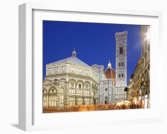 Cathedral (Duomo), Florence, UNESCO World Heritage Site, Tuscany, Italy, Europe-Vincenzo Lombardo-Framed Photographic Print