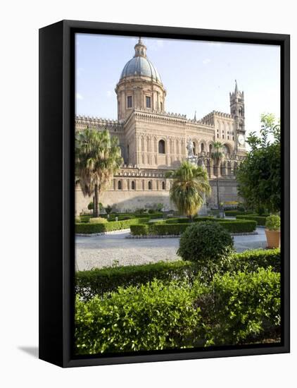 Cathedral Gardens, Palermo, Sicily, Italy, Europe-Olivieri Oliviero-Framed Premier Image Canvas