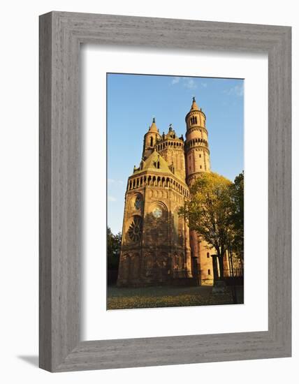 Cathedral in Worms, Rhineland-Palatinate, Germany, Europe-Jochen Schlenker-Framed Photographic Print