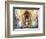 Cathedral Interior with Mosaics, Monreale, Sicily, Italy-Peter Thompson-Framed Photographic Print