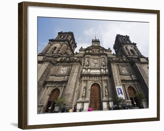 Cathedral Metropolitana, District Federal, Mexico City, Mexico, North America-Christian Kober-Framed Photographic Print