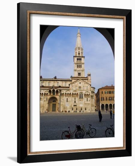 Cathedral, Modena, UNESCO World Heritage Site, Emilia Romagna, Italy, Europe-Charles Bowman-Framed Photographic Print