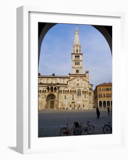 Cathedral, Modena, UNESCO World Heritage Site, Emilia Romagna, Italy, Europe-Charles Bowman-Framed Photographic Print