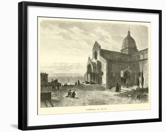 Cathedral of Ancona-null-Framed Giclee Print