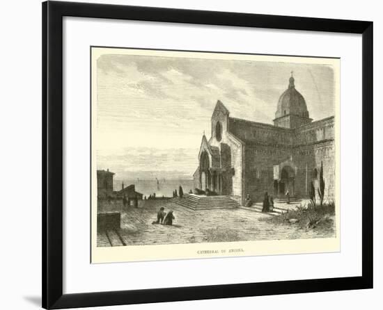 Cathedral of Ancona-null-Framed Giclee Print