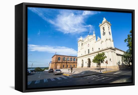 Cathedral of Asuncion, Asuncion, Paraguay, South America-Michael Runkel-Framed Premier Image Canvas