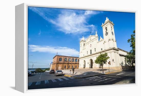 Cathedral of Asuncion, Asuncion, Paraguay, South America-Michael Runkel-Framed Premier Image Canvas