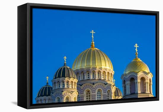 Cathedral of Christ's Nativity, Riga, Latvia-Neil Farrin-Framed Premier Image Canvas