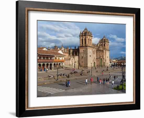 Cathedral of Cusco, UNESCO World Heritage Site, Cusco, Peru, South America-Karol Kozlowski-Framed Photographic Print