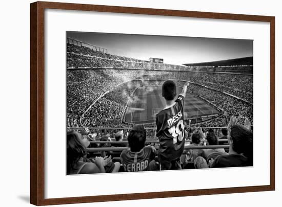 Cathedral Of Football-Clemens Geiger-Framed Giclee Print