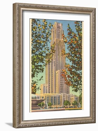 Cathedral of Learning, Pittsburgh, Pennsylvania-null-Framed Art Print