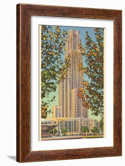 Cathedral of Learning, Pittsburgh, Pennsylvania-null-Framed Art Print