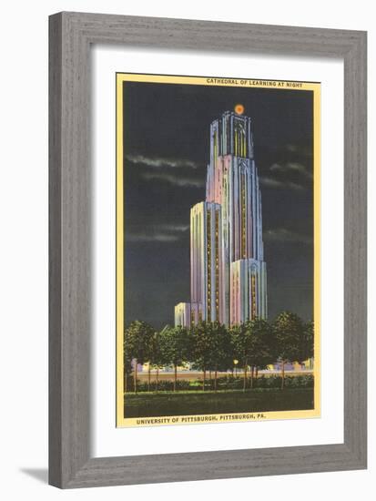 Cathedral of Learning, Pittsburgh, Pennsylvania-null-Framed Art Print