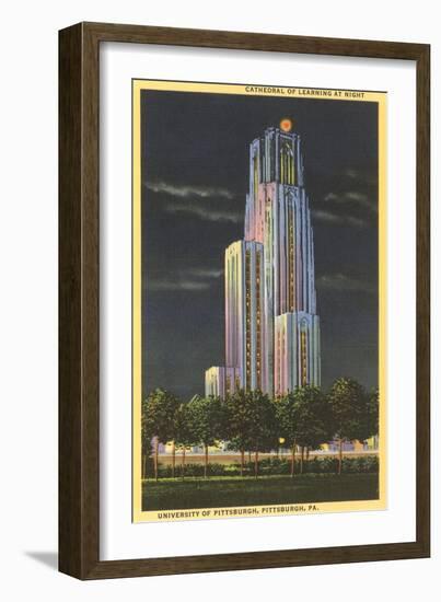 Cathedral of Learning, Pittsburgh, Pennsylvania-null-Framed Art Print