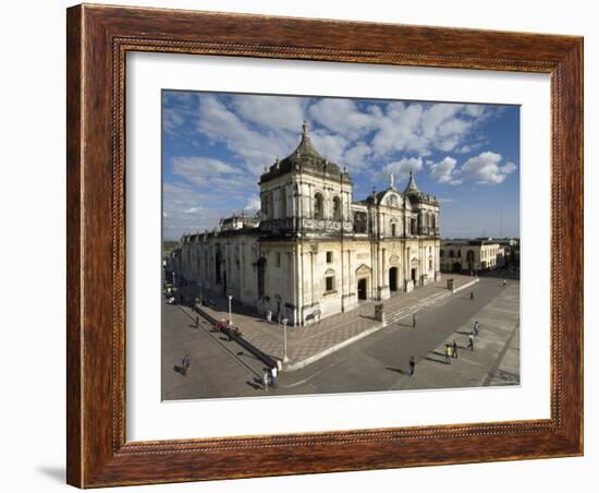 Cathedral of Leon, Basilica de Asuncion, Leon, Nicaragua-John Coletti-Framed Photographic Print