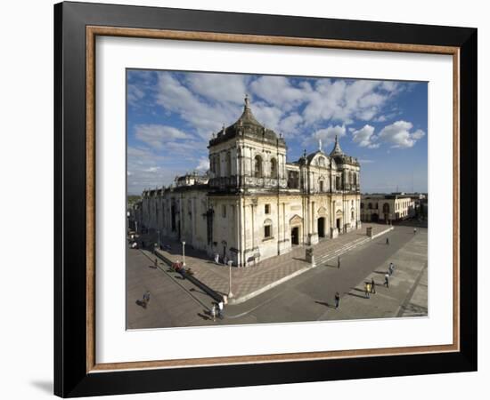 Cathedral of Leon, Basilica de Asuncion, Leon, Nicaragua-John Coletti-Framed Photographic Print