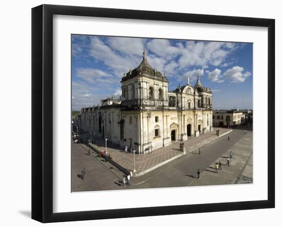 Cathedral of Leon, Basilica de Asuncion, Leon, Nicaragua-John Coletti-Framed Photographic Print