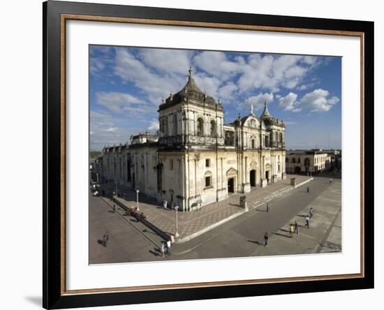 Cathedral of Leon, Basilica de Asuncion, Leon, Nicaragua-John Coletti-Framed Photographic Print