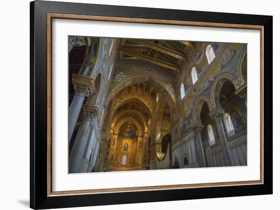 Cathedral of Monreale, Monreale, Palermo, Sicily, Italy, Europe-Marco Simoni-Framed Photographic Print