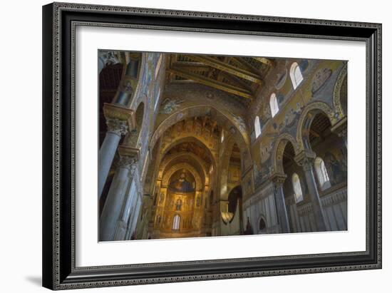 Cathedral of Monreale, Monreale, Palermo, Sicily, Italy, Europe-Marco Simoni-Framed Photographic Print