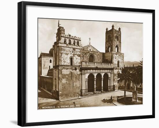 Cathedral of Monreale, Sicily-null-Framed Photographic Print