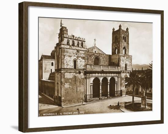 Cathedral of Monreale, Sicily-null-Framed Photographic Print