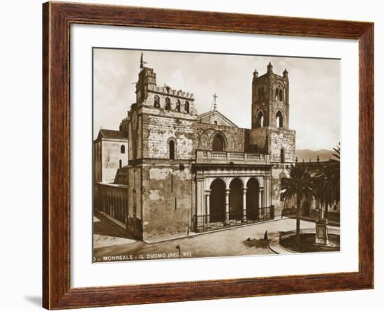 Cathedral of Monreale, Sicily-null-Framed Photographic Print