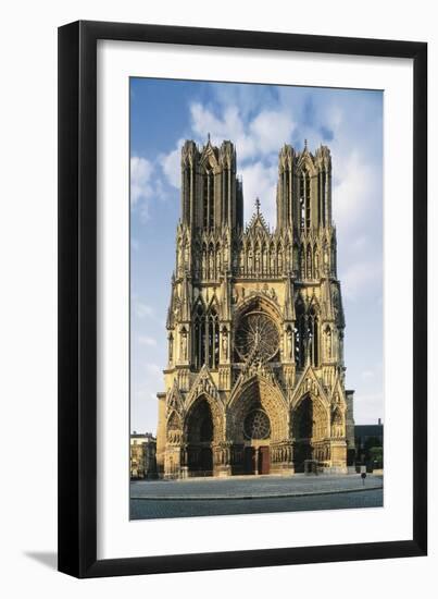 Cathedral of Notre-Dame of Reims-null-Framed Art Print