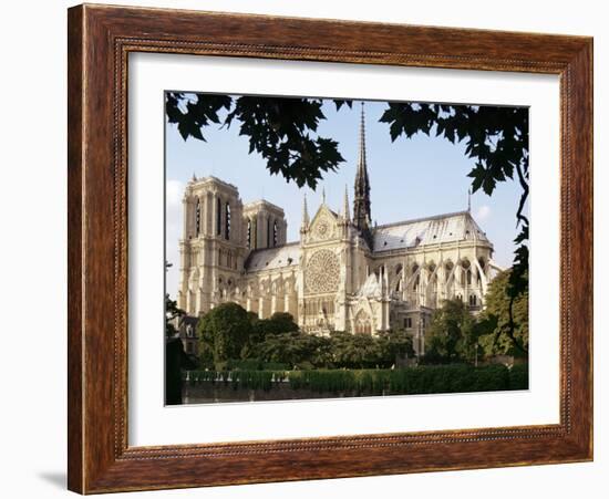 Cathedral of Notre Dame, Paris, France-Adam Woolfitt-Framed Photographic Print