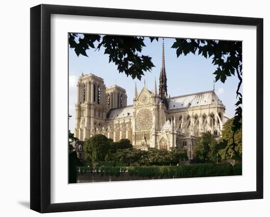 Cathedral of Notre Dame, Paris, France-Adam Woolfitt-Framed Photographic Print