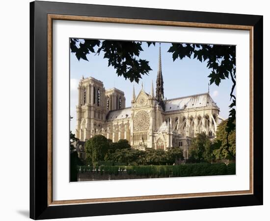 Cathedral of Notre Dame, Paris, France-Adam Woolfitt-Framed Photographic Print