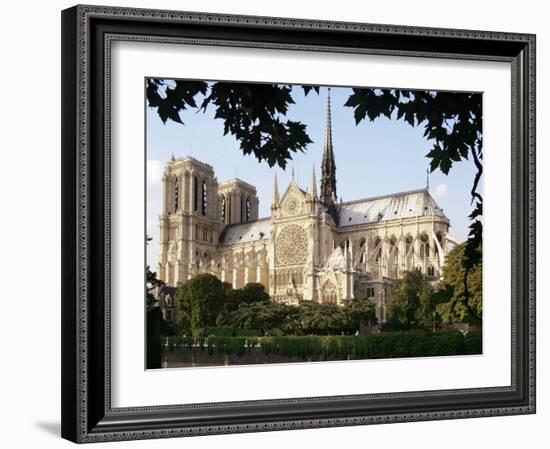 Cathedral of Notre Dame, Paris, France-Adam Woolfitt-Framed Photographic Print