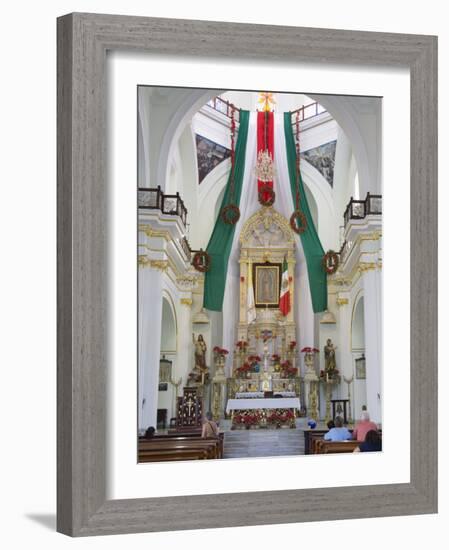 Cathedral of Our Lady of Guadalupe, Puerto Vallarta, Jalisco State, Mexico, North America-Richard Cummins-Framed Photographic Print