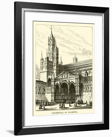 Cathedral of Palermo-null-Framed Giclee Print