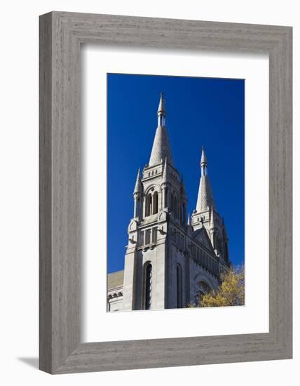 Cathedral of St Joseph, Sioux Falls, South Dakota, USA-Walter Bibikow-Framed Photographic Print