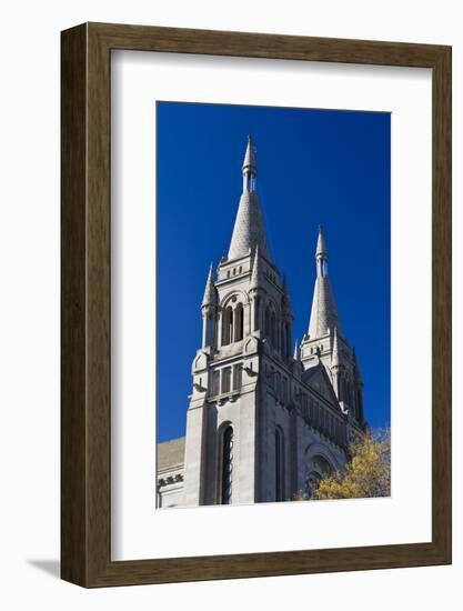 Cathedral of St Joseph, Sioux Falls, South Dakota, USA-Walter Bibikow-Framed Photographic Print