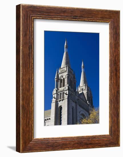 Cathedral of St Joseph, Sioux Falls, South Dakota, USA-Walter Bibikow-Framed Photographic Print