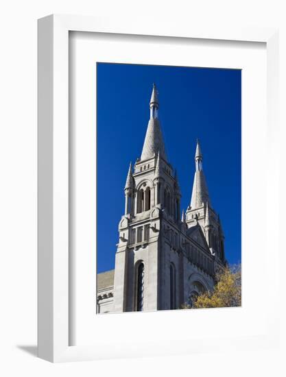 Cathedral of St Joseph, Sioux Falls, South Dakota, USA-Walter Bibikow-Framed Photographic Print