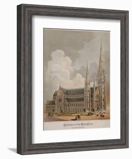 Cathedral of the Holy Cross-Buford-Framed Art Print