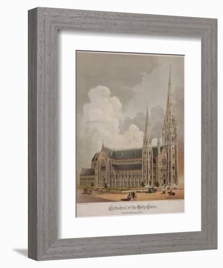 Cathedral of the Holy Cross-Buford-Framed Art Print