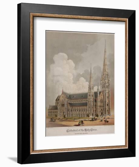 Cathedral of the Holy Cross-Buford-Framed Art Print